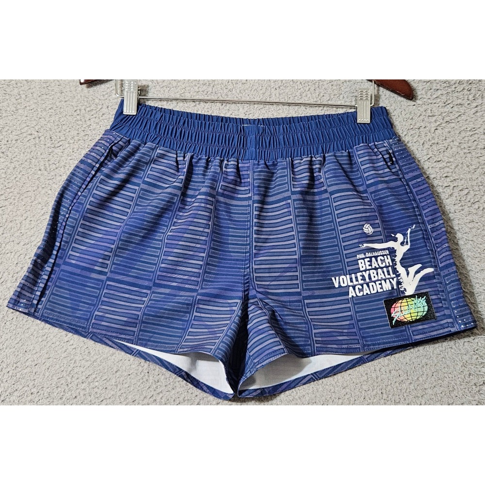 Slunks Women's Phil Dalhausser Beach Volleyball Academy Shorts Size Medium
